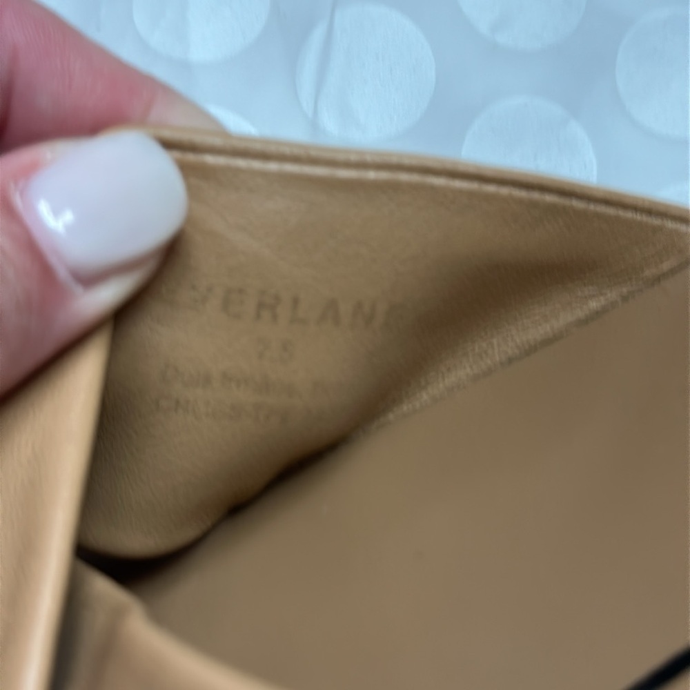 🎗️ Everlane  🎗️ The Day Crossover Sandal LIGHT TAUPE 7.5 - Picture 11 of 11